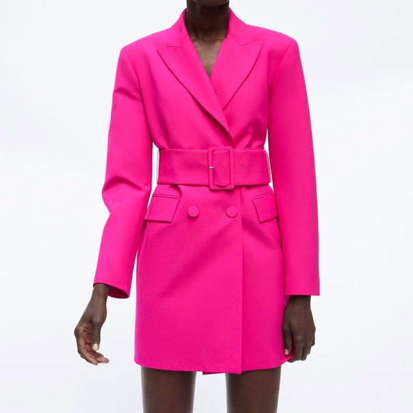 Zara Jackets & Blazers - Zara Belted Blazer / Dress - NWT